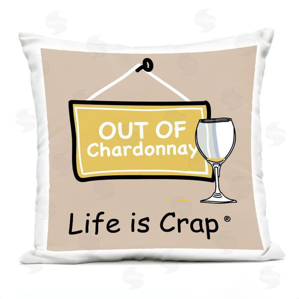 Stupell Industries LIC | Out Of Chardonnay Printed Throw Pillow