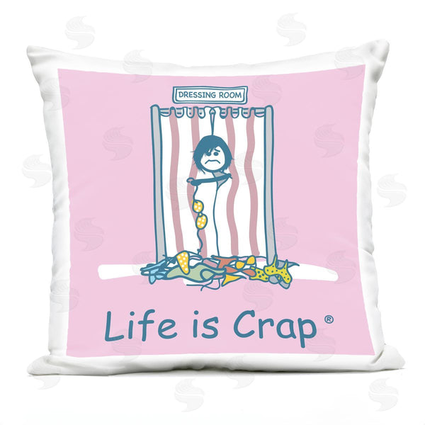 Stupell Industries LIC | Swimsuit Dressing Room Printed Throw Pillow