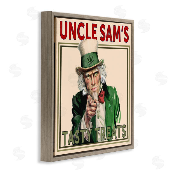 Stupell Industries Life Is High | Vintage Character Tasty Treats Wall Art