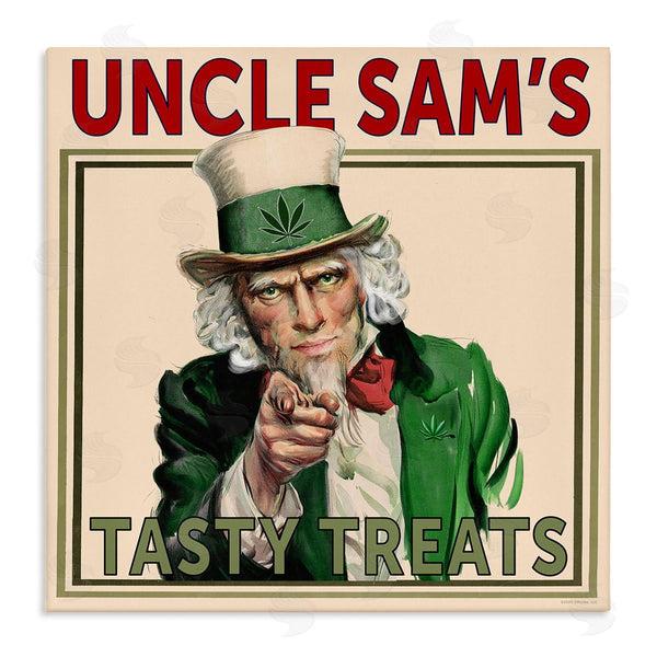 stupell industries Life Is High | Vintage Character Tasty Treats Wall Art