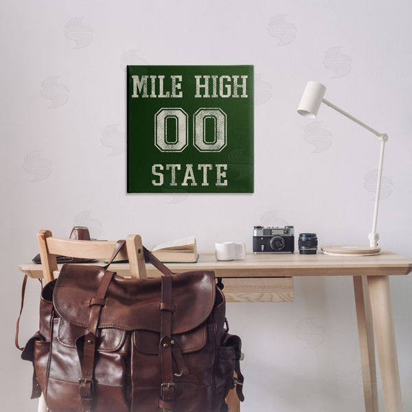Stupell Industries Life Is High | Vintage Mile High State Wall Art