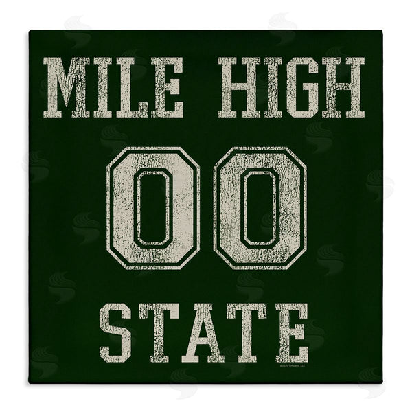 stupell industries Life Is High | Vintage Mile High State Wall Art