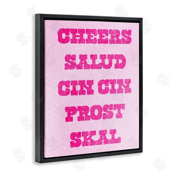 Stupell Industries Lil' Rue | Cheers In Various Languages