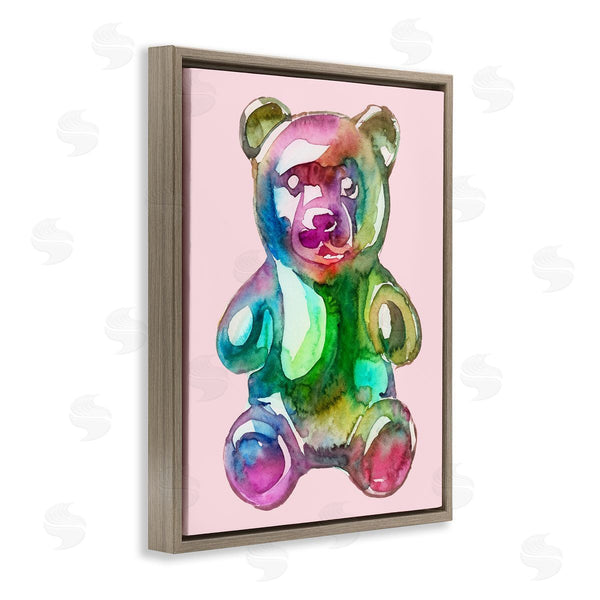 Stupell Industries Lil' Rue | Chromatic Bear Illustration