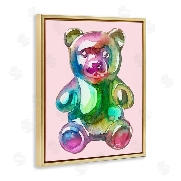 Stupell Industries Lil' Rue | Chromatic Bear Illustration