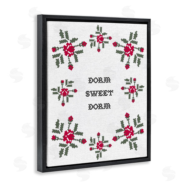 Stupell Industries Lil' Rue | Embroidery Style Sweet Dorm