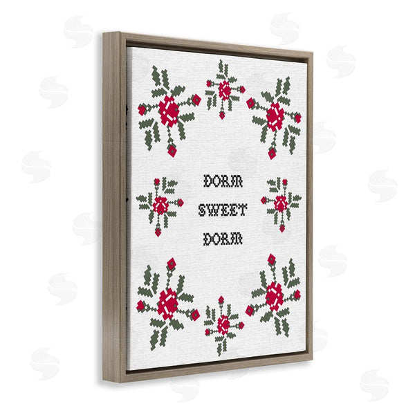 Stupell Industries Lil' Rue | Embroidery Style Sweet Dorm