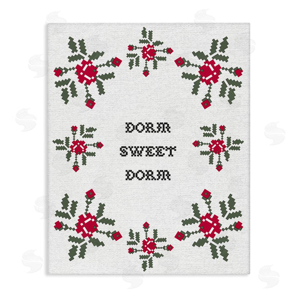 stupell industries Lil' Rue | Embroidery Style Sweet Dorm