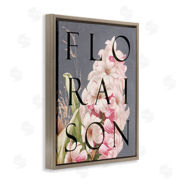 Stupell Industries Lil' Rue | Floraison Blooming Flower