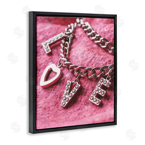 Stupell Industries Lil' Rue | Glam Love Charm Bracelet