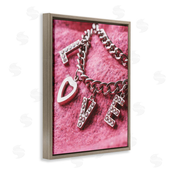 Stupell Industries Lil' Rue | Glam Love Charm Bracelet