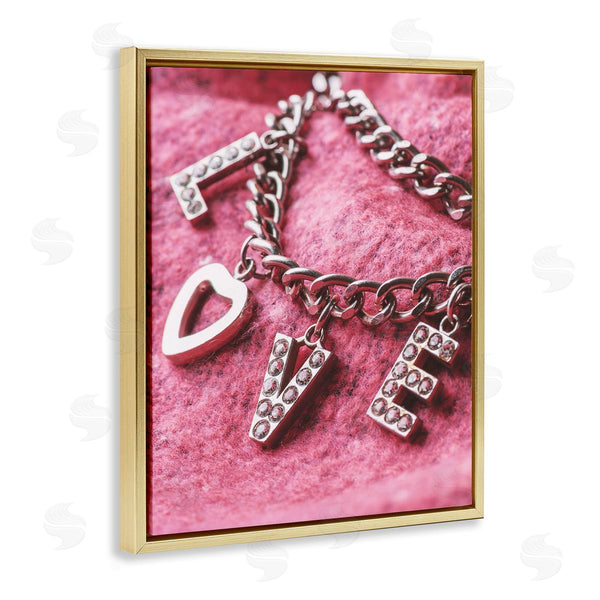 Stupell Industries Lil' Rue | Glam Love Charm Bracelet