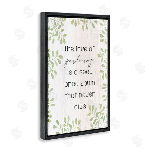 Stupell Industries Lil' Rue | Love Of Gardening Saying Wall Art