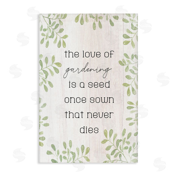 stupell industries Lil' Rue | Love Of Gardening Saying Wall Art
