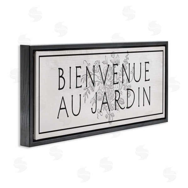 Stupell Industries Lil' Rue | Minimal Vintage Garden Welcome