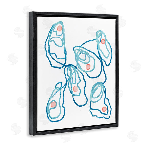 Stupell Industries Lil' Rue | Minimalist Oyster Outline