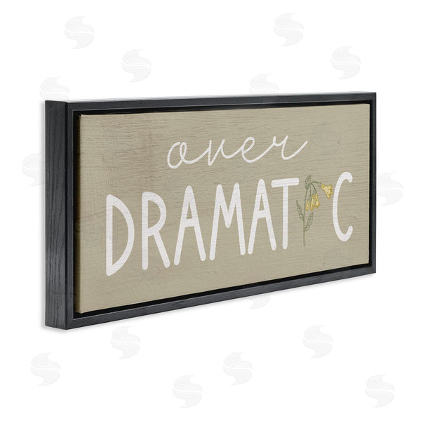 Stupell Industries Lil' Rue | Over Dramatic With Floral