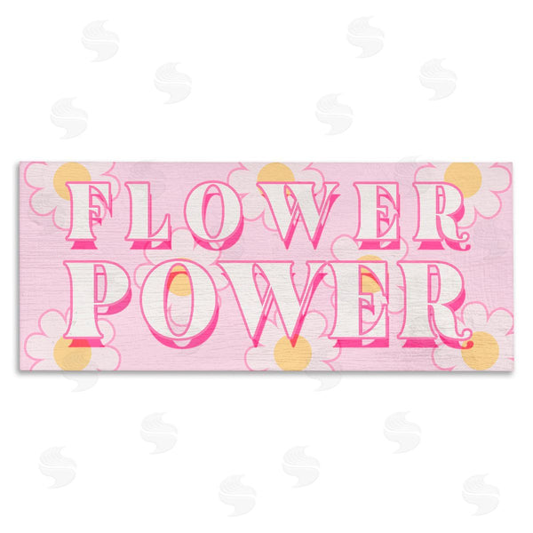stupell industries Lil' Rue | Pastel Groovy Flower Power