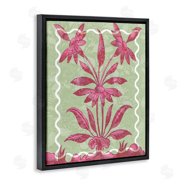 Stupell Industries Lil' Rue | Pink Symmetrical Daisies