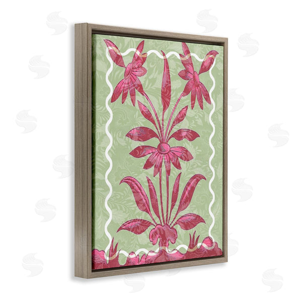 Stupell Industries Lil' Rue | Pink Symmetrical Daisies