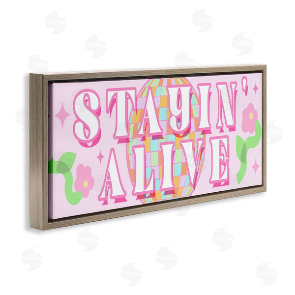 Stupell Industries Lil' Rue | Stayin' Alive Retro Disco