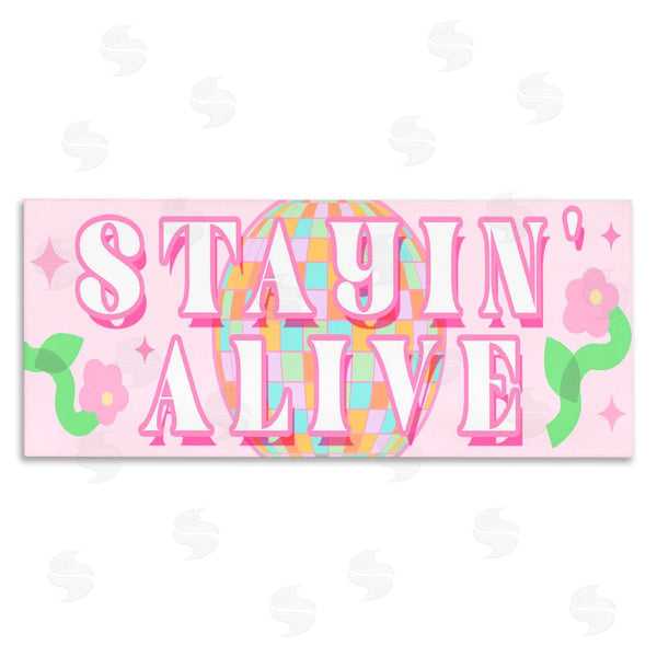 stupell industries Lil' Rue | Stayin' Alive Retro Disco