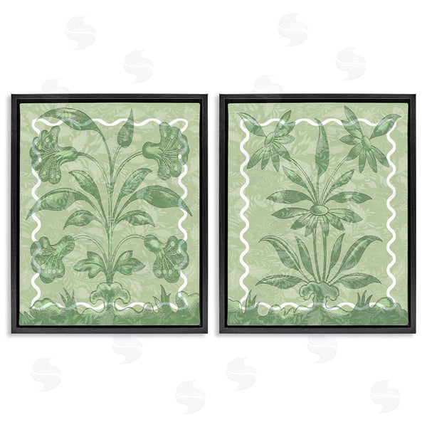 Stupell Industries Lil' Rue | Symmetrical Leafy Botanicals