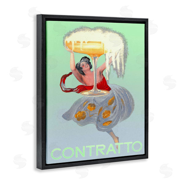 Stupell Industries Lil' Rue | Vintage Contratto Poster