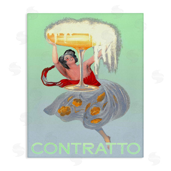 stupell industries Lil' Rue | Vintage Contratto Poster