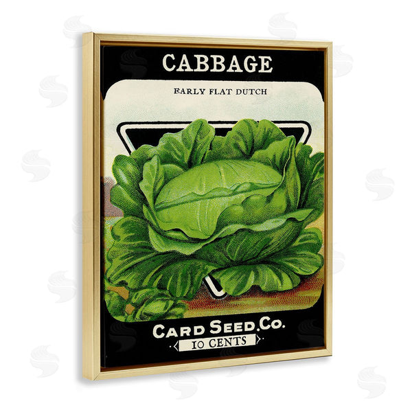 Stupell Industries Lil' Rue | Vintage Gardening Cabbage
