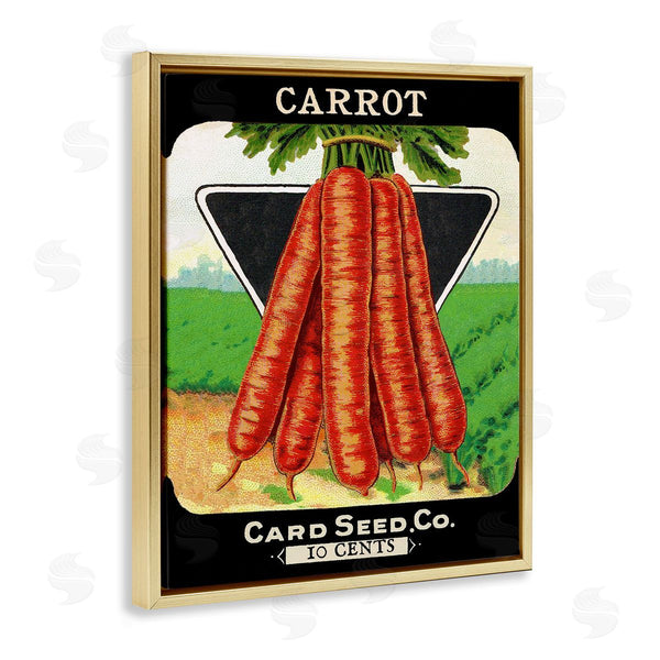 Stupell Industries Lil' Rue | Vintage Gardening Carrots