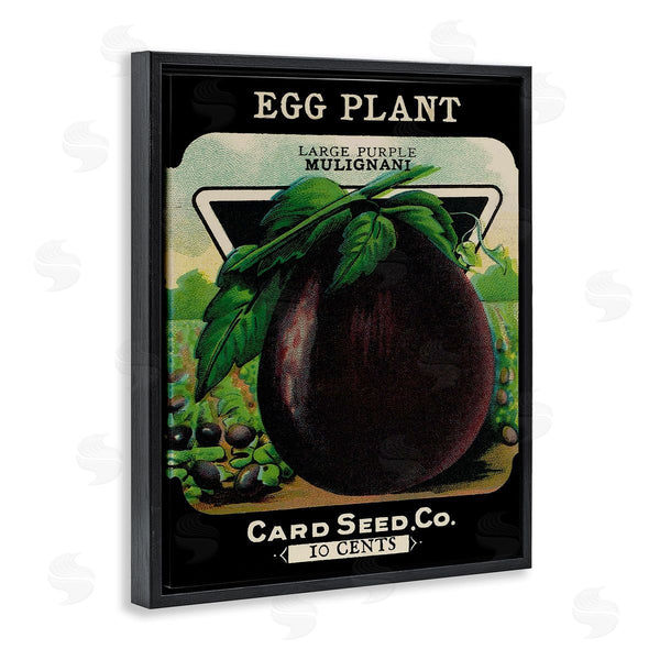 Stupell Industries Lil' Rue | Vintage Gardening Eggplant