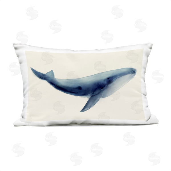 Stupell Industries Lily K. | Soft Gentle Giant Whale Printed Throw Pillow