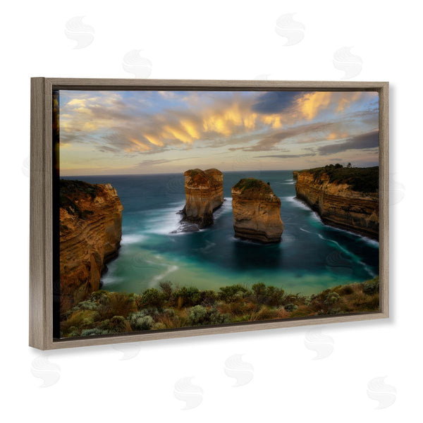 Stupell Industries Lincoln Harrison | Loch Ard Gorge Landscape