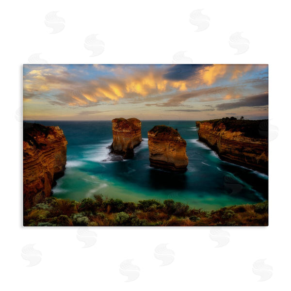 stupell industries Lincoln Harrison | Loch Ard Gorge Landscape