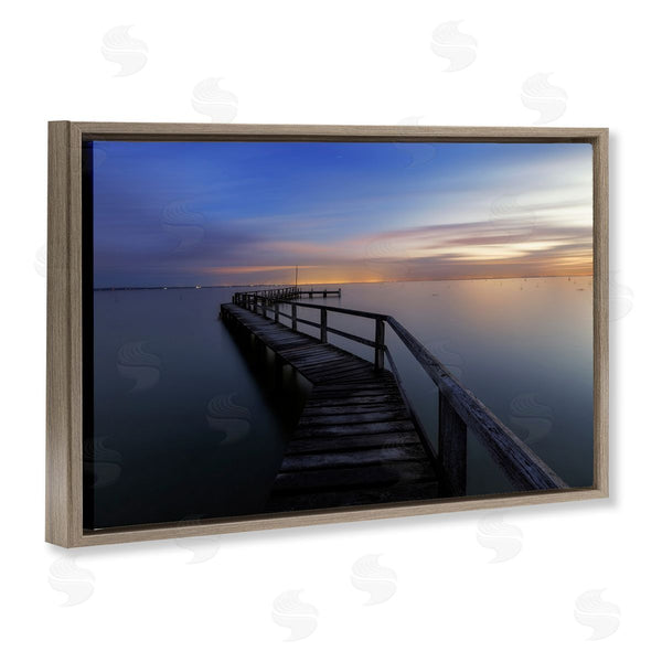 Stupell Industries Lincoln Harrison | Shelley Beach Pier
