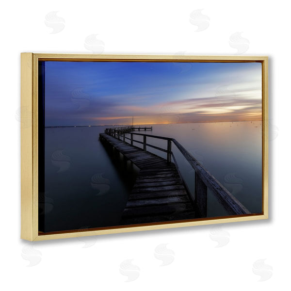 Stupell Industries Lincoln Harrison | Shelley Beach Pier