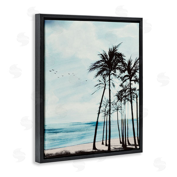 Stupell Industries Linda Baliko | Summer Beach Silhouette
