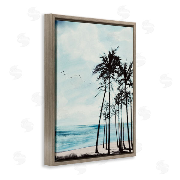 Stupell Industries Linda Baliko | Summer Beach Silhouette