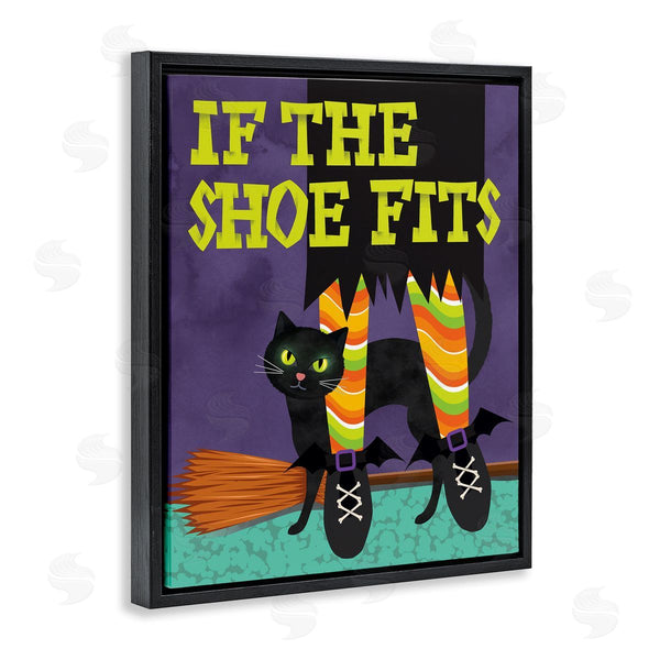 Stupell Industries Linda Birtel | If The Shoe Fits Witch Wall Art