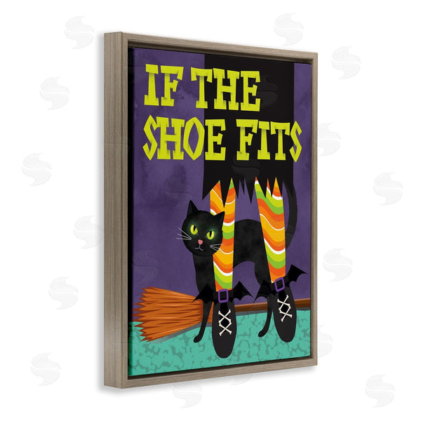 Stupell Industries Linda Birtel | If The Shoe Fits Witch Wall Art