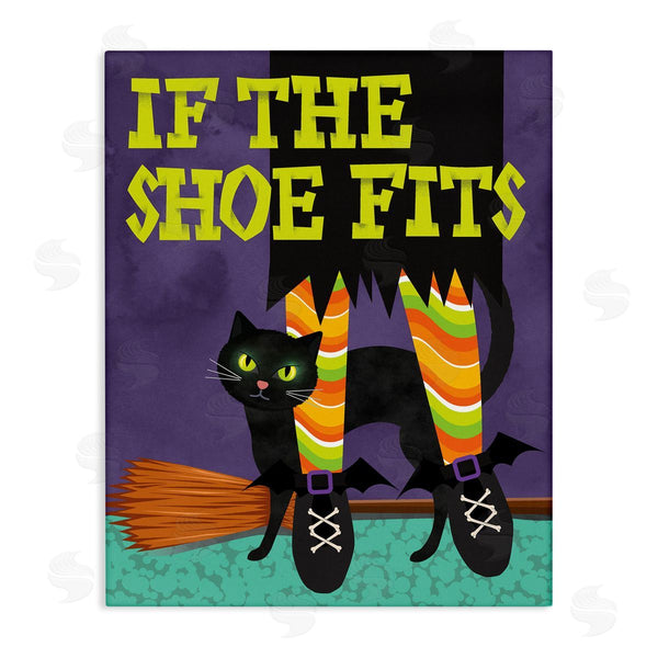 stupell industries Linda Birtel | If The Shoe Fits Witch Wall Art