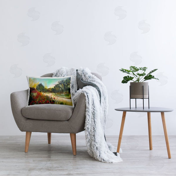 Stupell Industries Linda McClure | Poppy Sunset Landscape