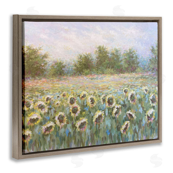 Stupell Industries Linda Sperruzzi | Arise And Shine Sunflower Field