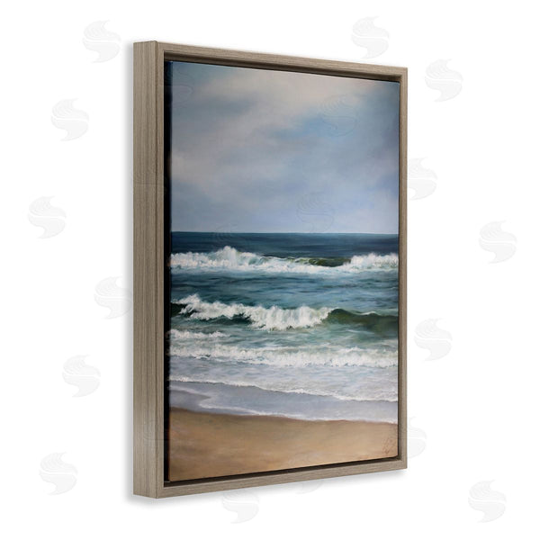 Stupell Industries Linda Sperruzzi | Atlantic Beach Coast Painting