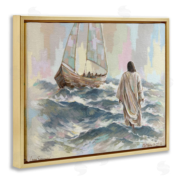 Stupell Industries Linda Sperruzzi | Don't Be Afraid Spiritual Painting