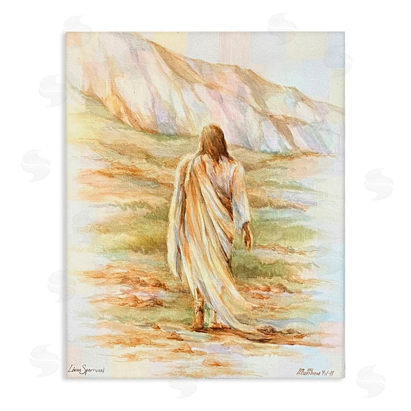stupell industries Linda Sperruzzi | Forty Days Jesus Walking