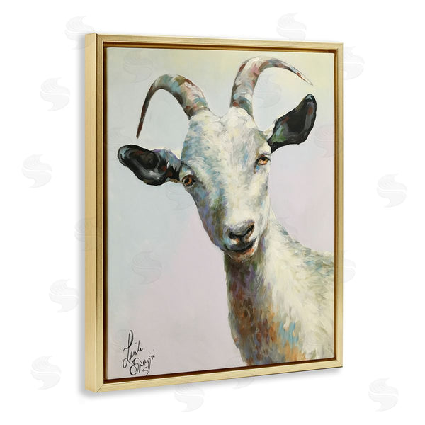 Stupell Industries Linda Sperruzzi | Joe Modern Goat Portrait