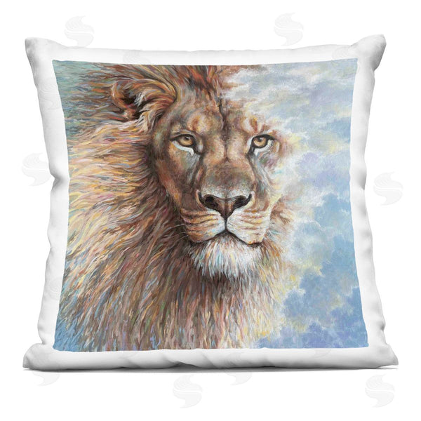 stupell industries Linda Sperruzzi | Lion of Judah Portrait Printed Throw Pillow