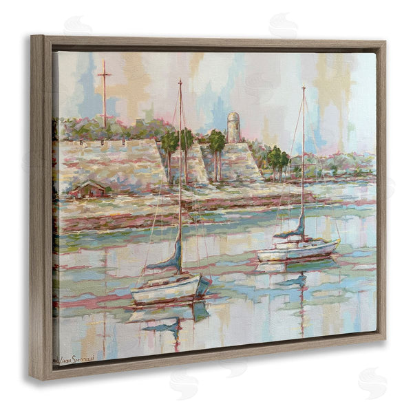 Stupell Industries Linda Sperruzzi | Morning On The Matanzas Sailboats